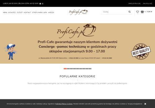 WOJCIECH MARIUSZ PROFI – CAFE FIRMA HANDLOWO – USŁUGOWA